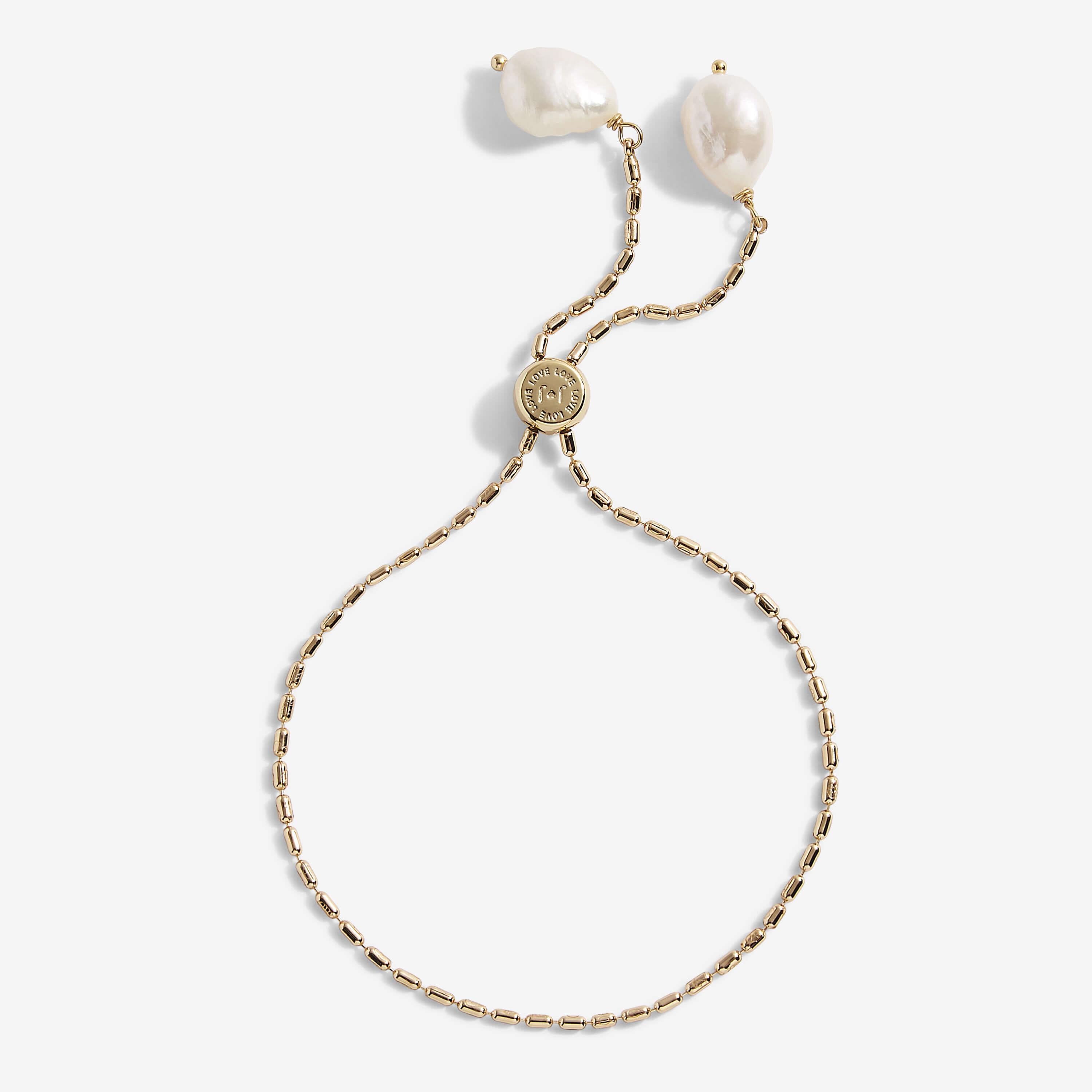 Riviera Baroque Pearl Gold Bracelet