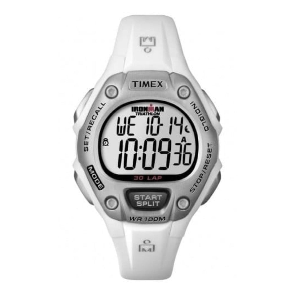 Ladies White Ironman Rubber Strap Watch