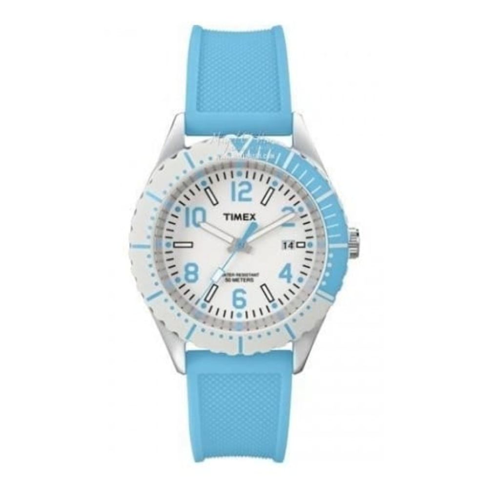 Unisex Blue Silicone Sport Watch
