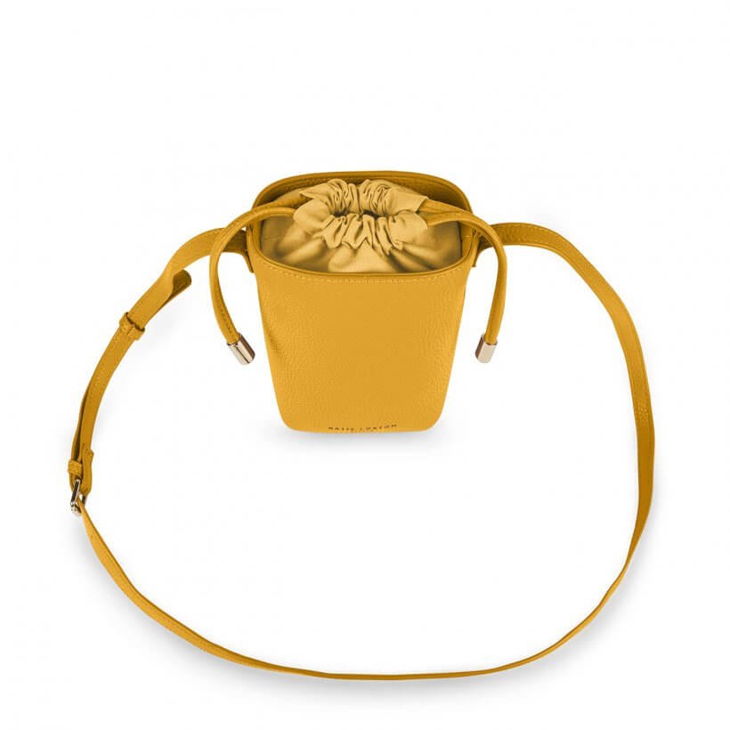 Cece Drawstring Crossbody Bag | Ochre