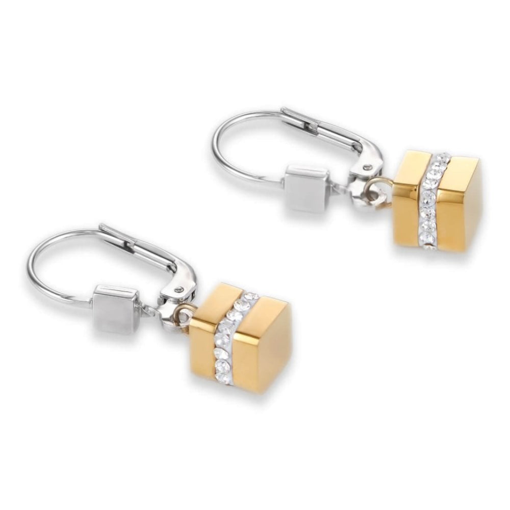 Gold-Silver Pierced Earring