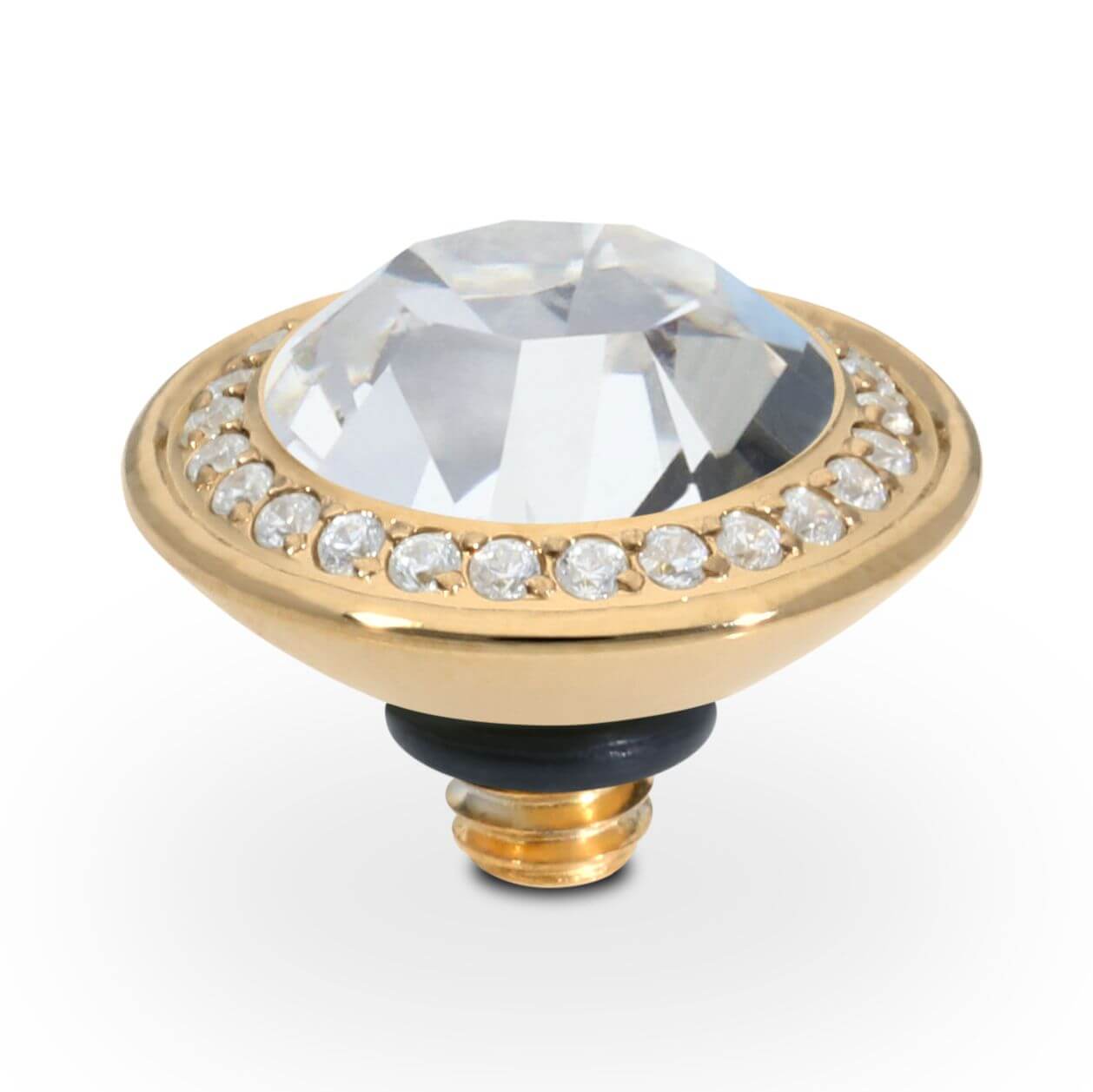 TONDO Deluxe (G/P) 9mm Crystal Ring Top