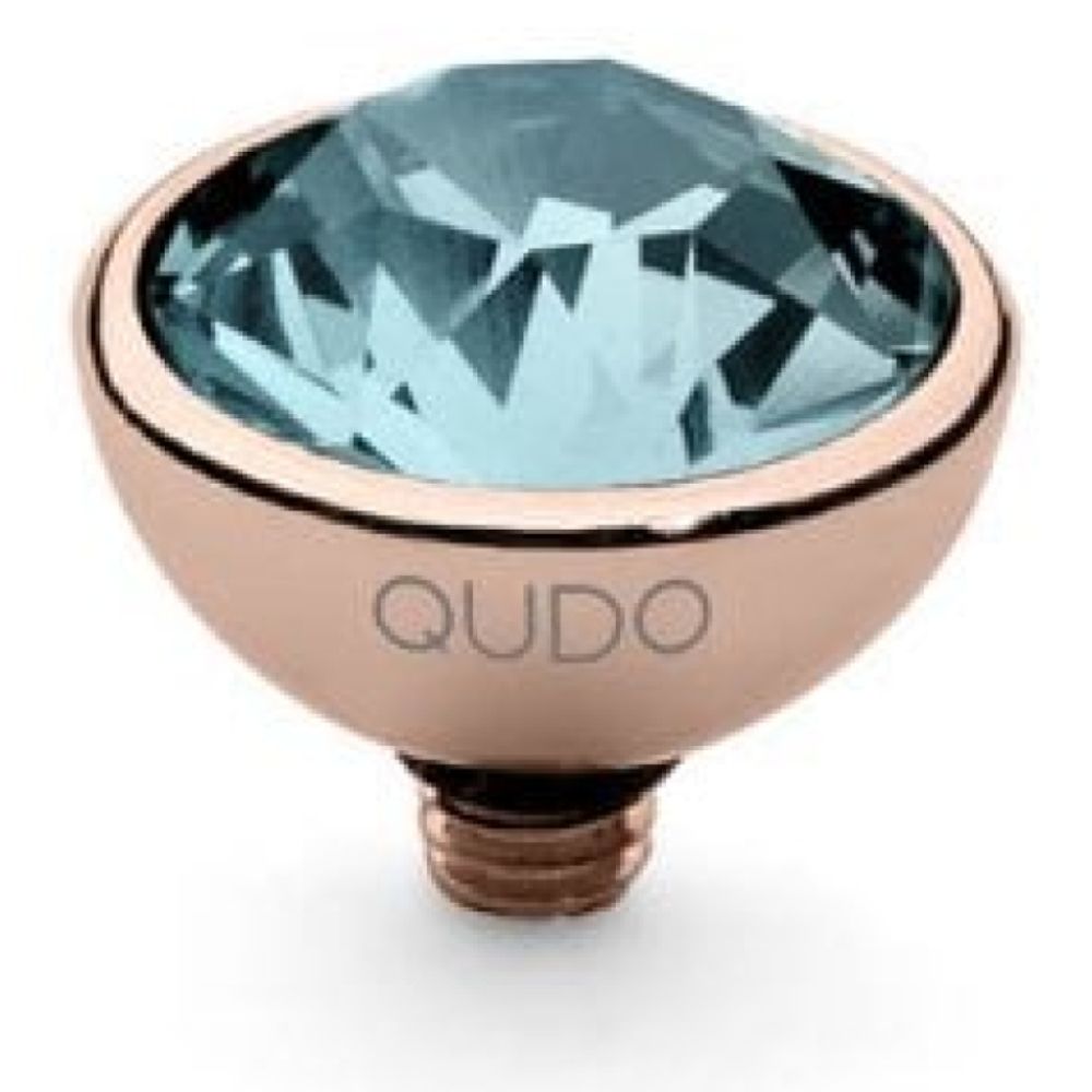 Interchangeable Top Bottone (Rg/P) Aquamarine