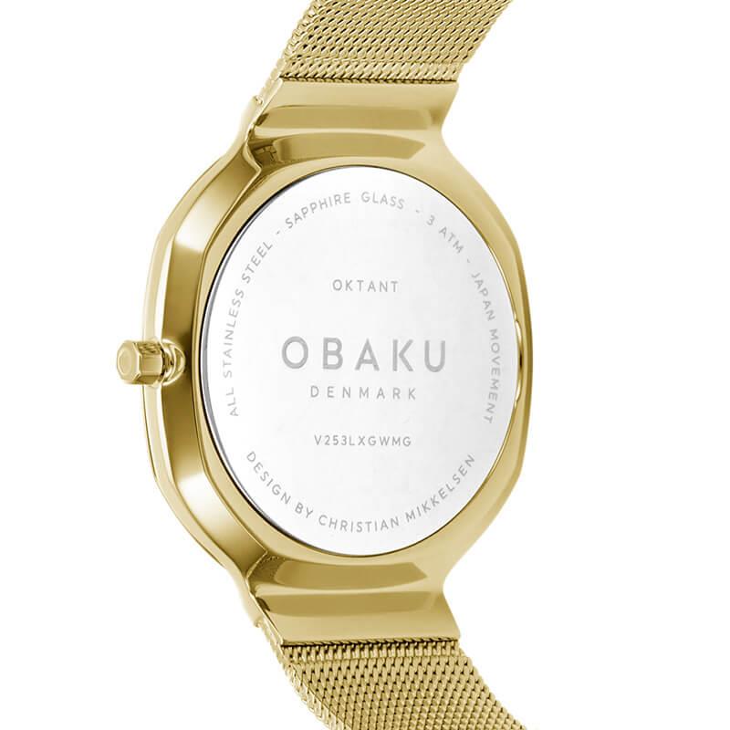 OKTANT LILLE - GOLD Ladies Ultra Slim Watch