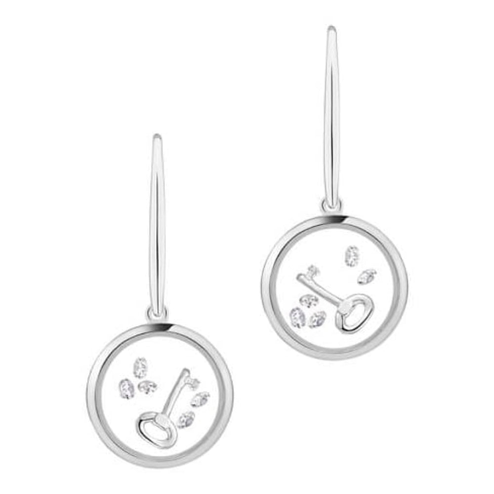 Key Earrings (E5251 CZ)