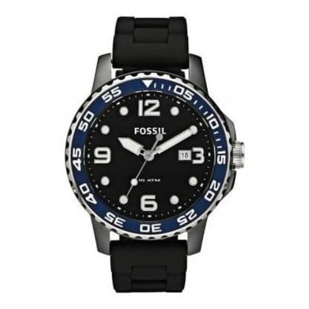 Ceramic and Rubber Gents Oversized Wristwatch