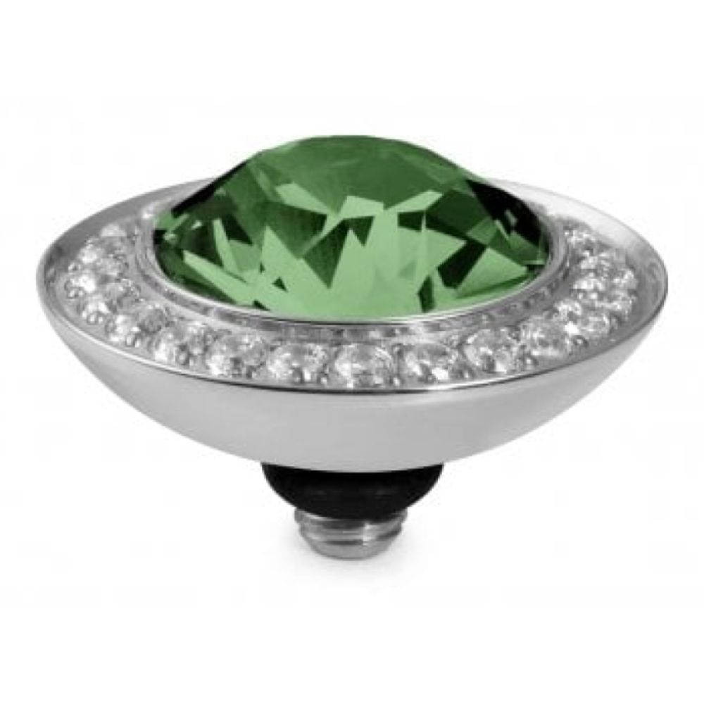 Famosa Silver 13mm Tondo Deluxe Ring Top Erinite