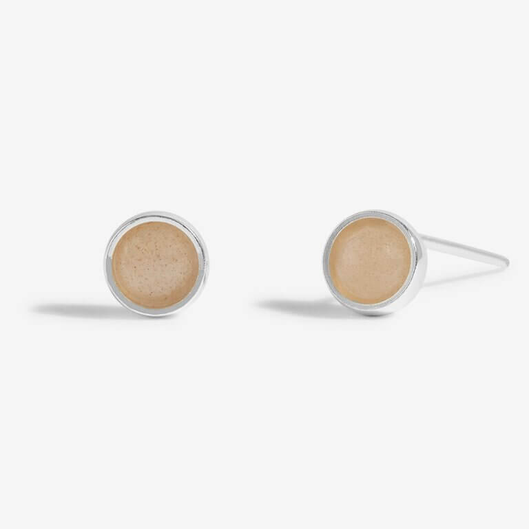 July Sunstone Birthstone Boxed Earrings