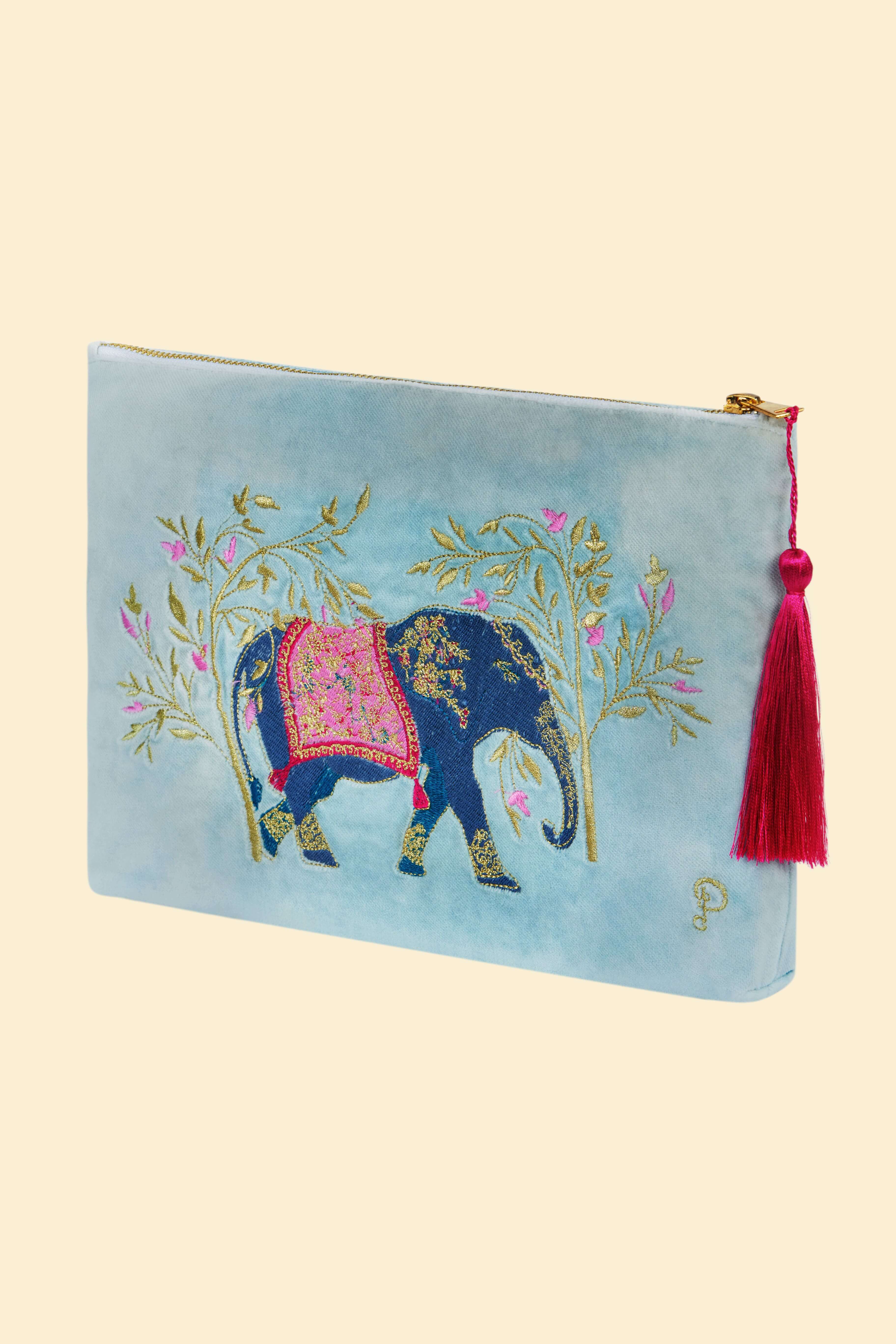 Elephant Zip Pouch