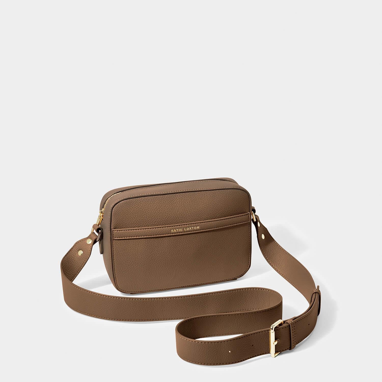 Cleo Crossbody Bag in Mink