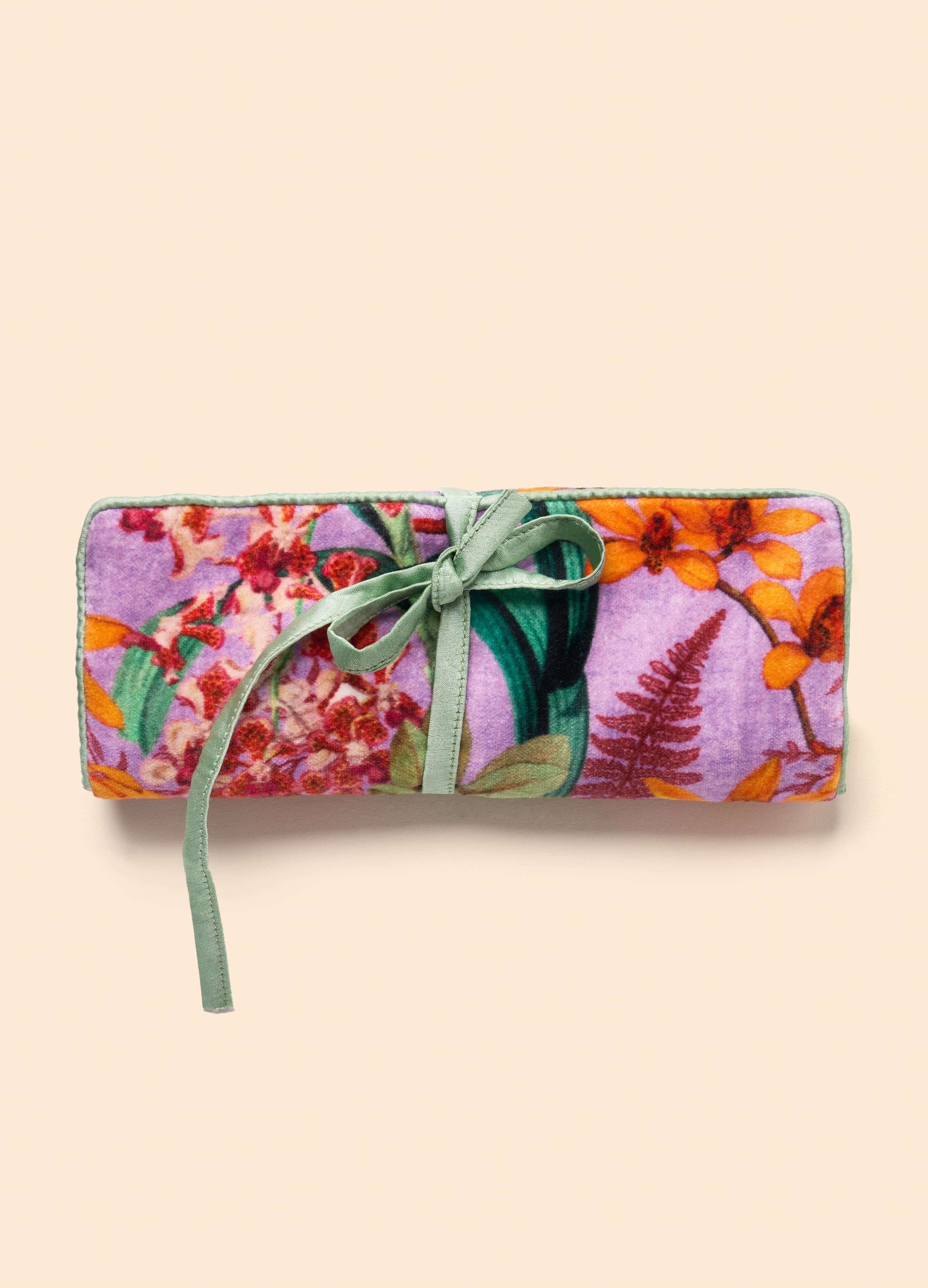 Botany Bliss Jewellery Roll - Lavender