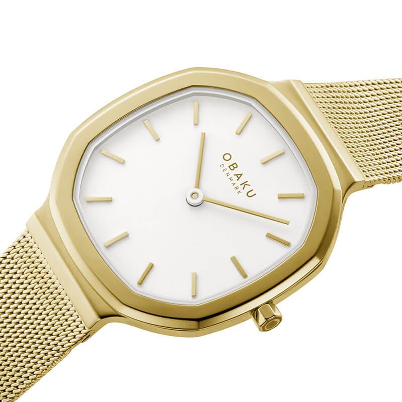 OKTANT LILLE - GOLD Ladies Ultra Slim Watch