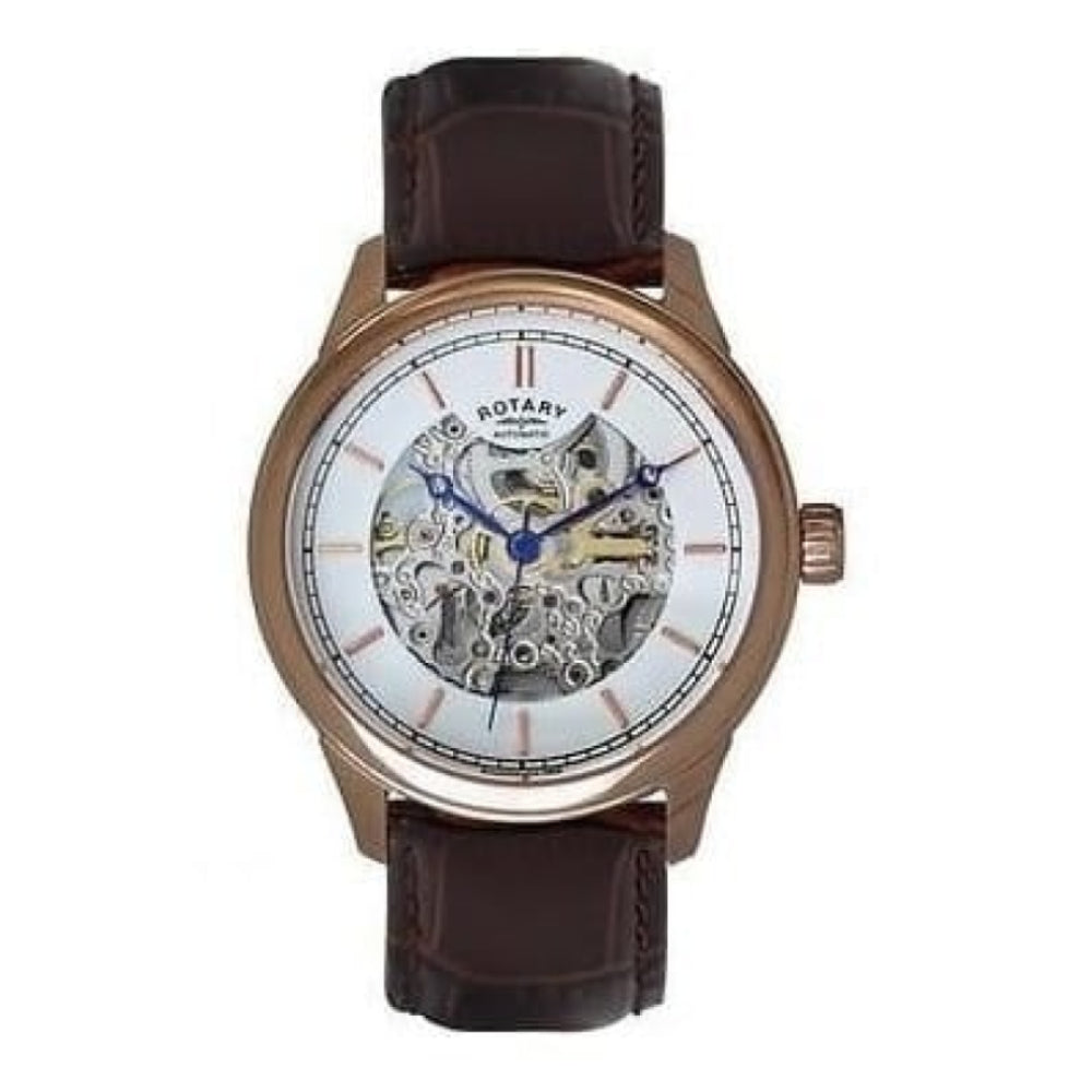 Gents Skeleton Mechanical Watch