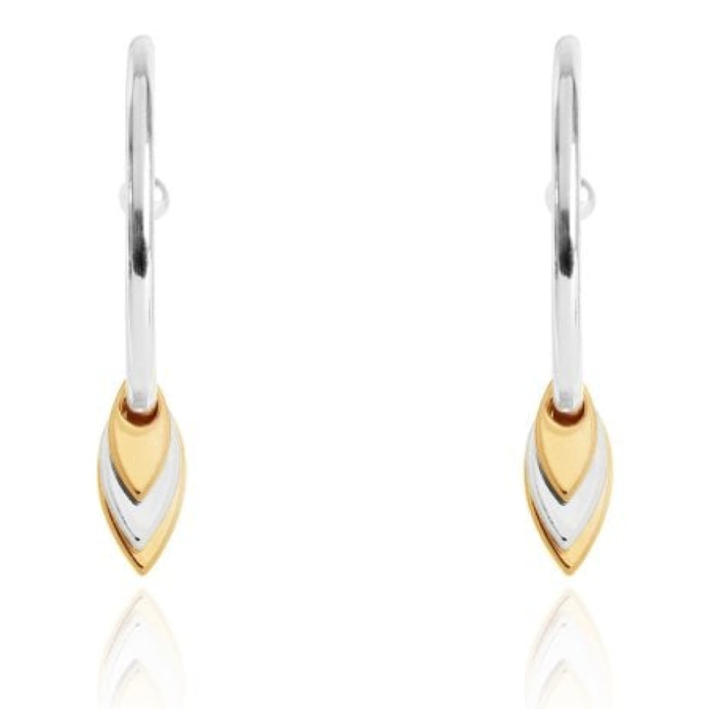 Olia | Two Tone Hoops