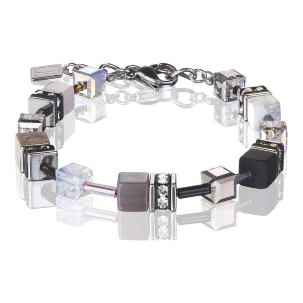 Geo Cube Multicolour Nature Bracelet