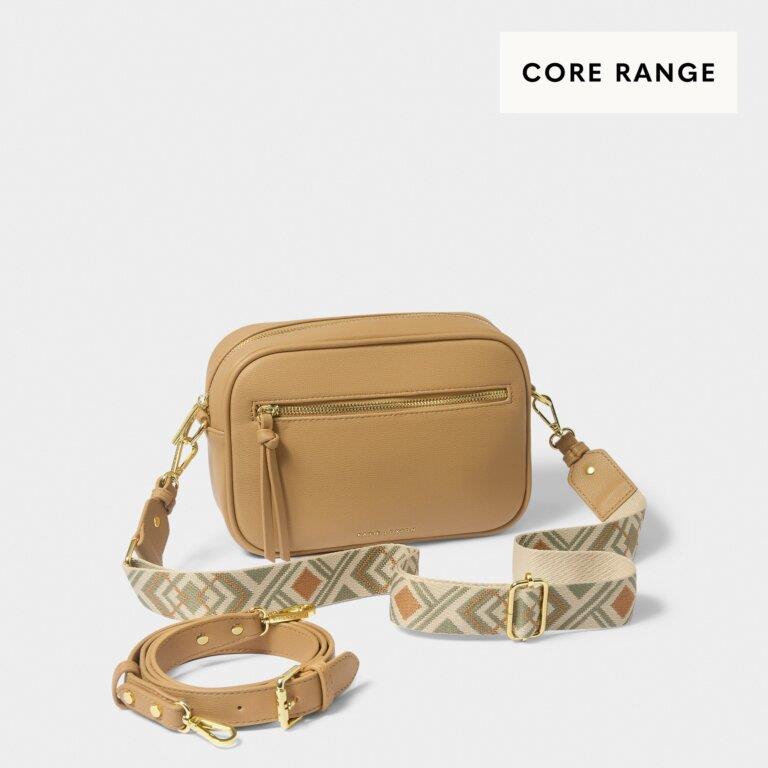 Hallie Crossbody Bag - Camel