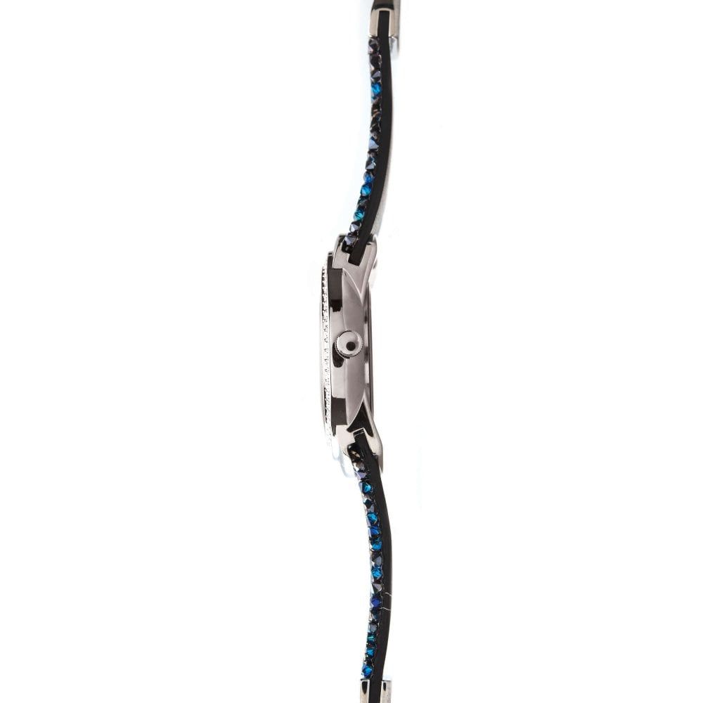 Blue Crystal Bracelet Ladies Watch