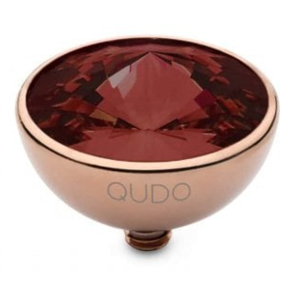 Famosa Rose Gold 13mm Bottone Ring Top Siam
