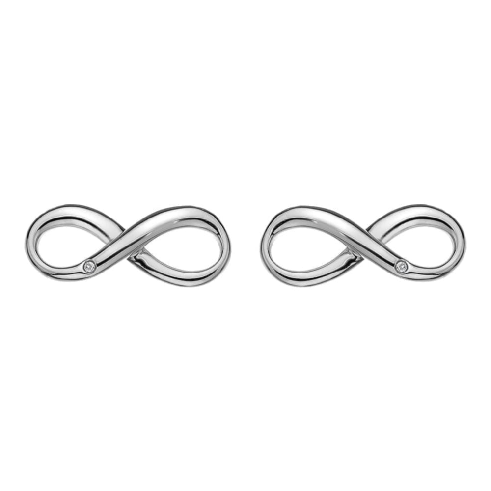 Sterling Silver Infinity Earrings