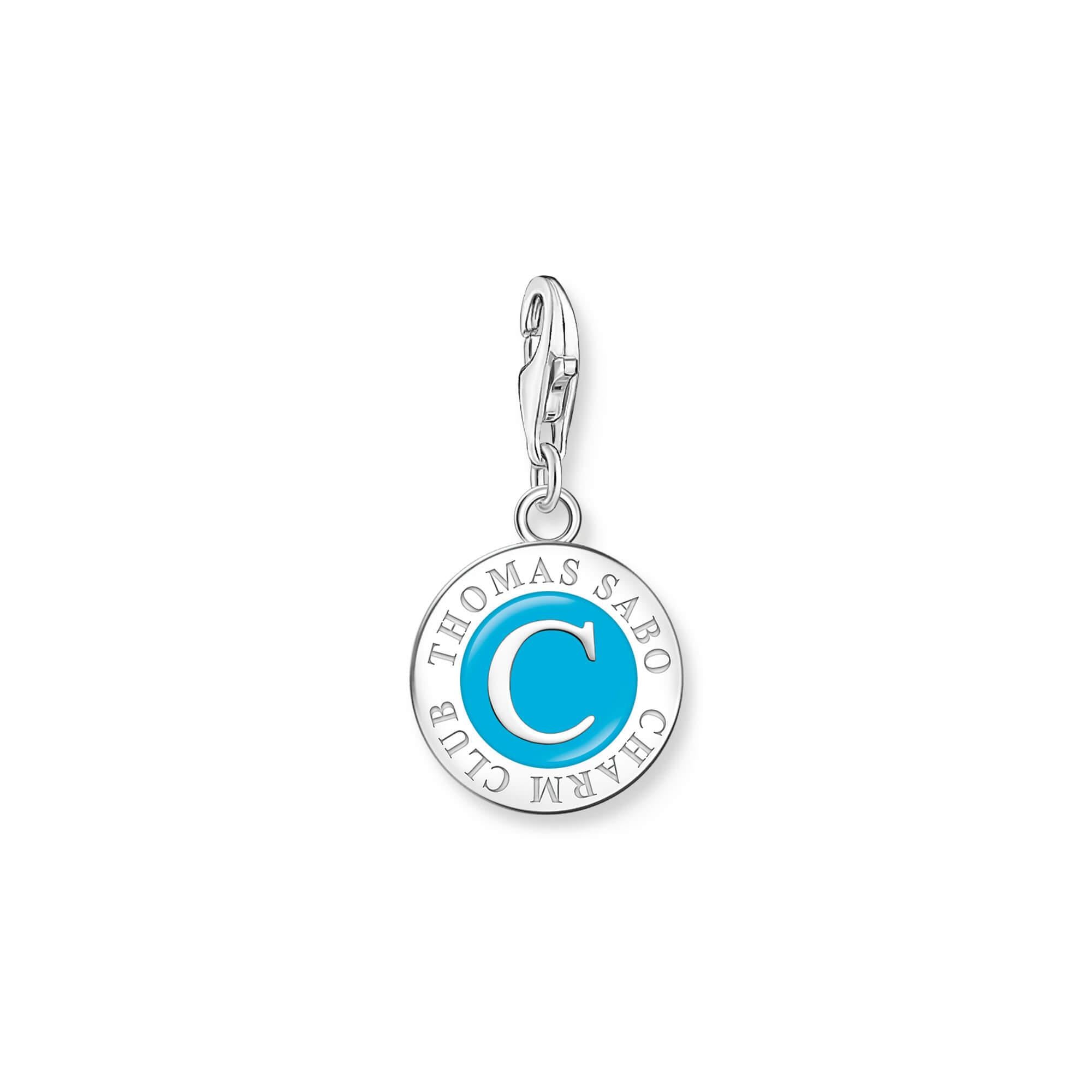 Turquoise CHARMISTA COIN Charm Pendant