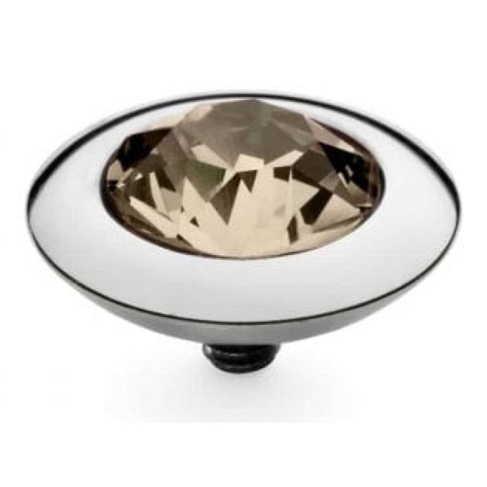Famosa Silver 13mm Tondo Ring Top Light Silk