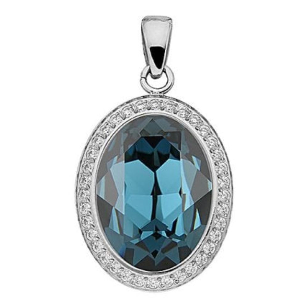 Pendant Tivola Deluxe Montana Crystal Big Silver