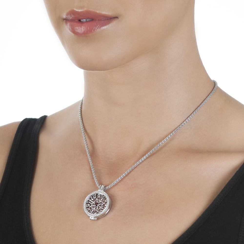 Reversible 25mm Sterling Silver Keeper