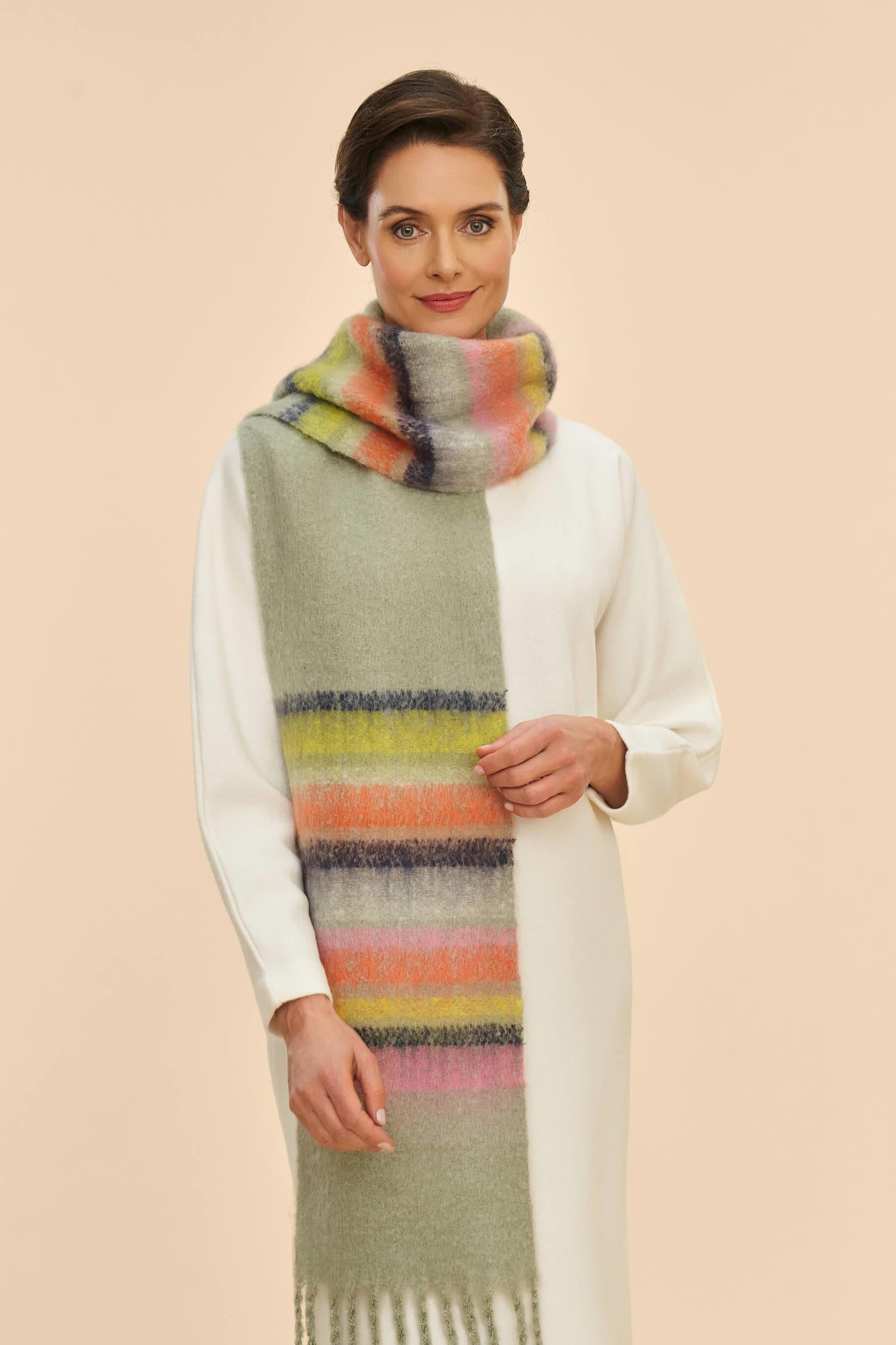 Sammy Cosy Scarf - Moss