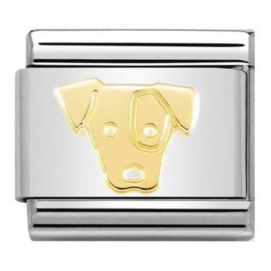 Composable Classic Jack Russell 18k Gold Link