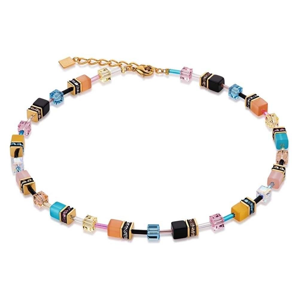 Geo Cube Multicolour Candy Necklace