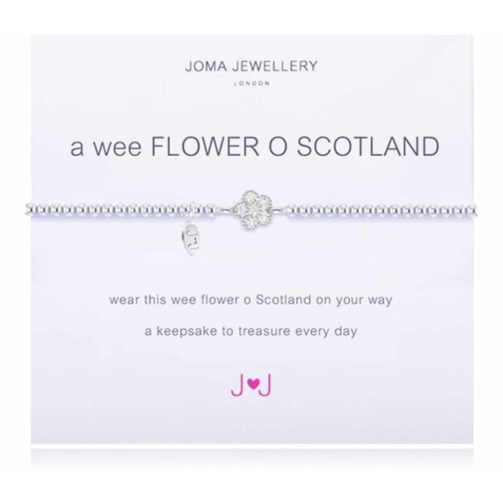 A Wee 'Flower Of Scotland' Bracelet