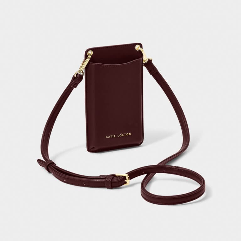 Bea Cell Bag | Plum | 18cm X 10.5cm X 1.5cm