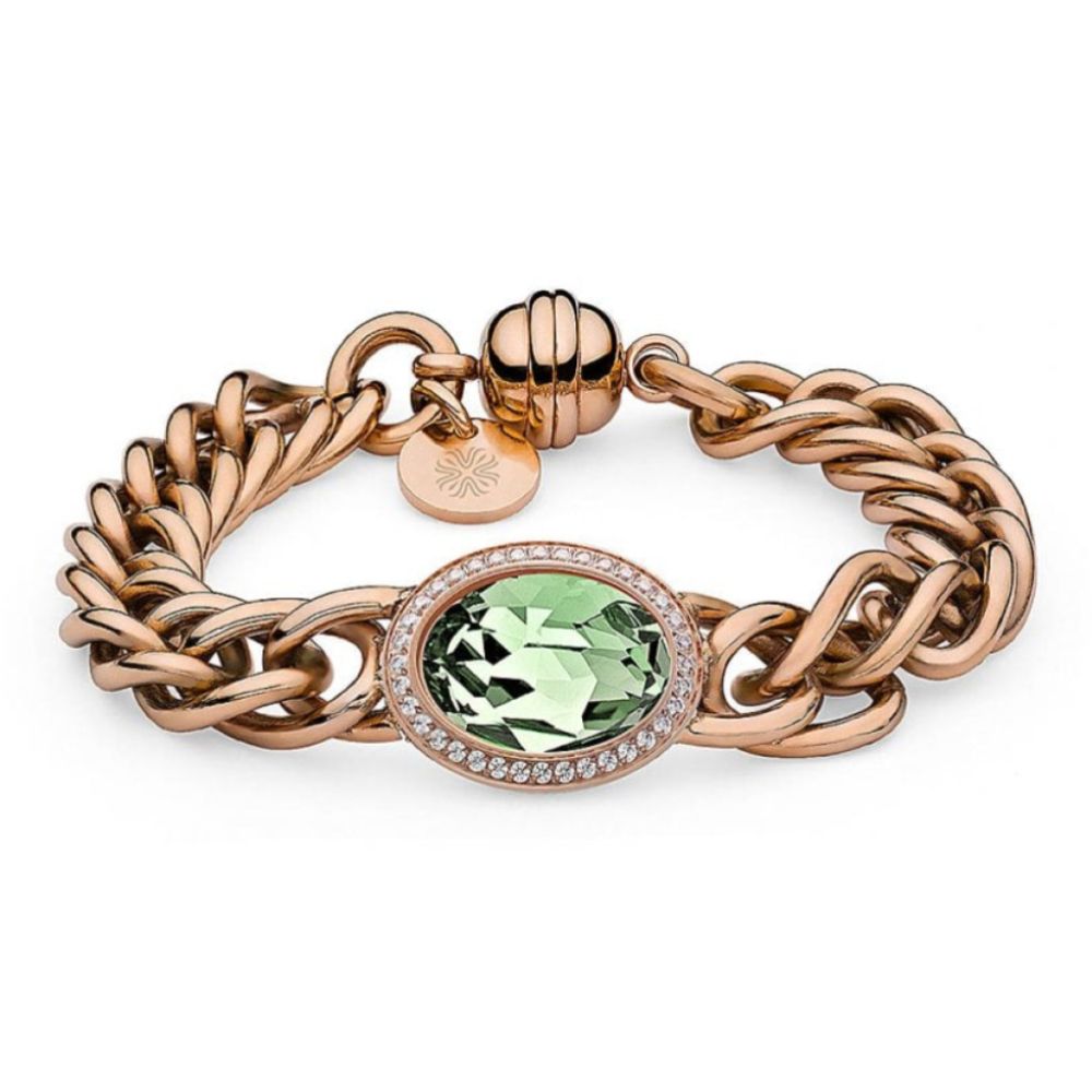 Bracelet Tivola Deluxe Chrysolite Crystal Big (Rg/P)