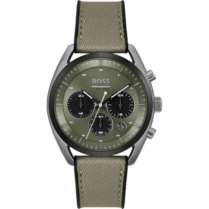 Top Chronograph Grey IP Gents Watch