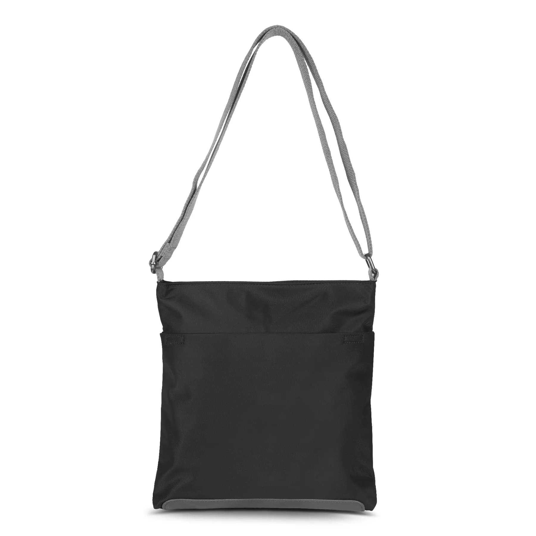 Kennington B Black Recycled Nylon Medium Crossbody Bag