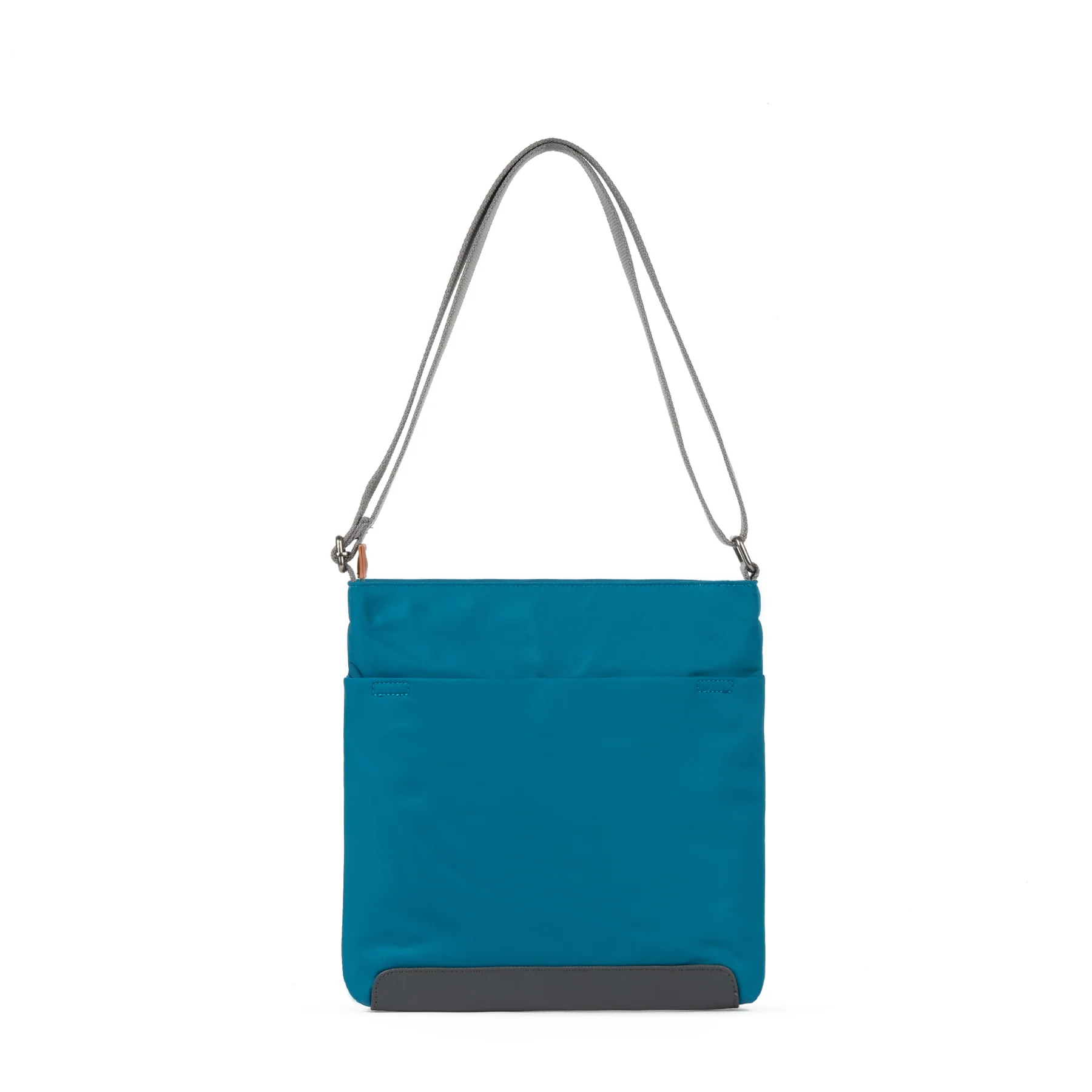 Kennington B Sapphire Medium Recycled Nylon Crossbody Bags