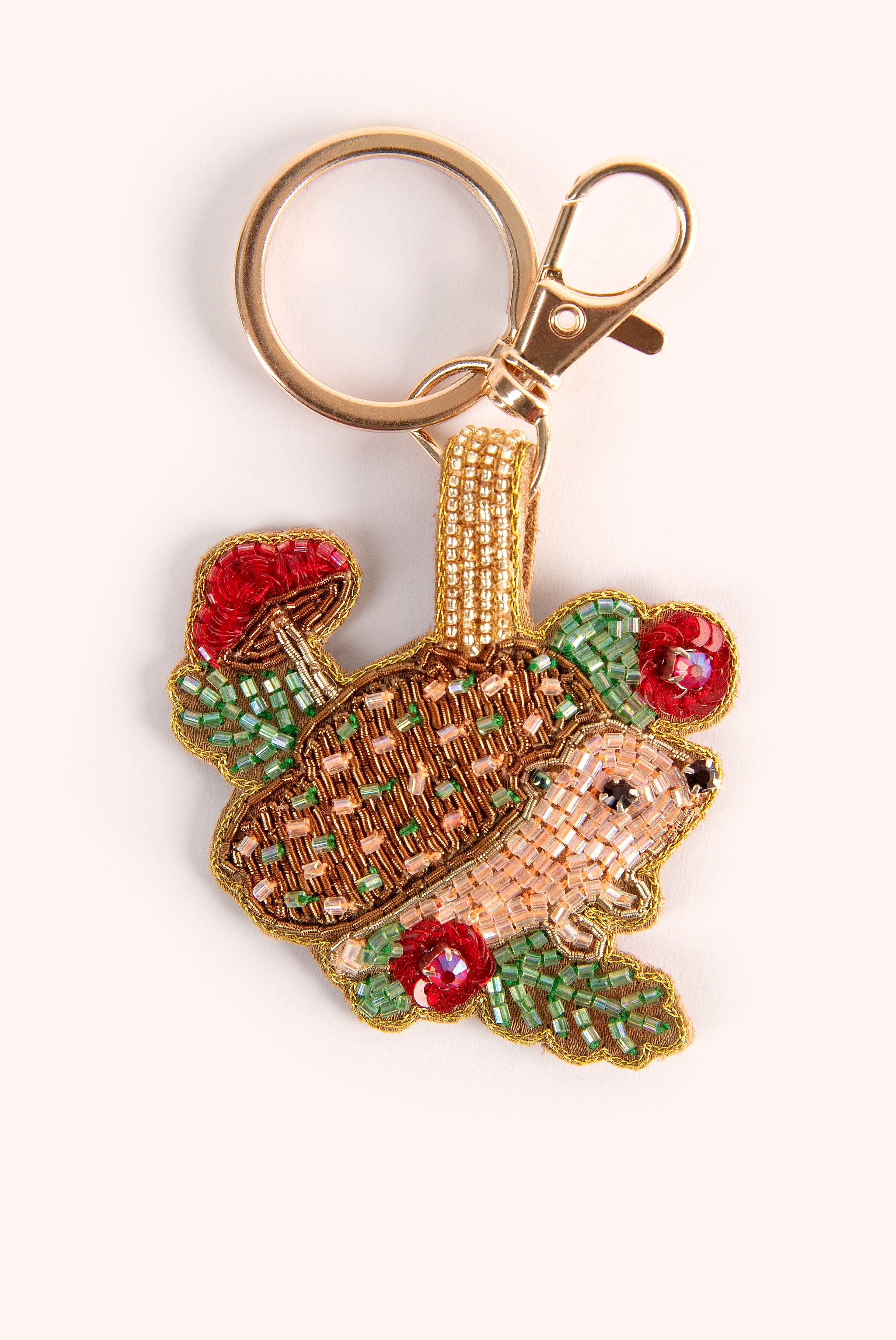 Beaded Keyrings - Hedgehog