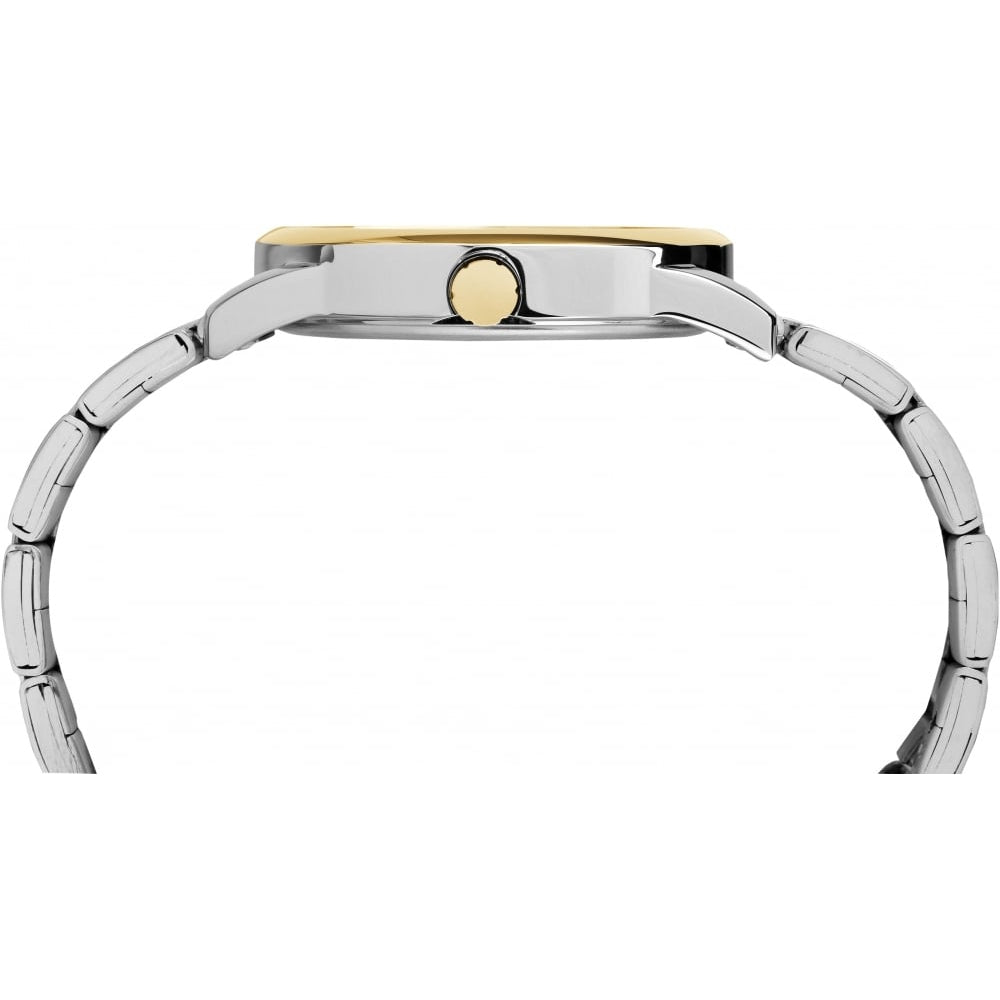 Mens Easy Reader Two-Tone Bracelet/ White Dial