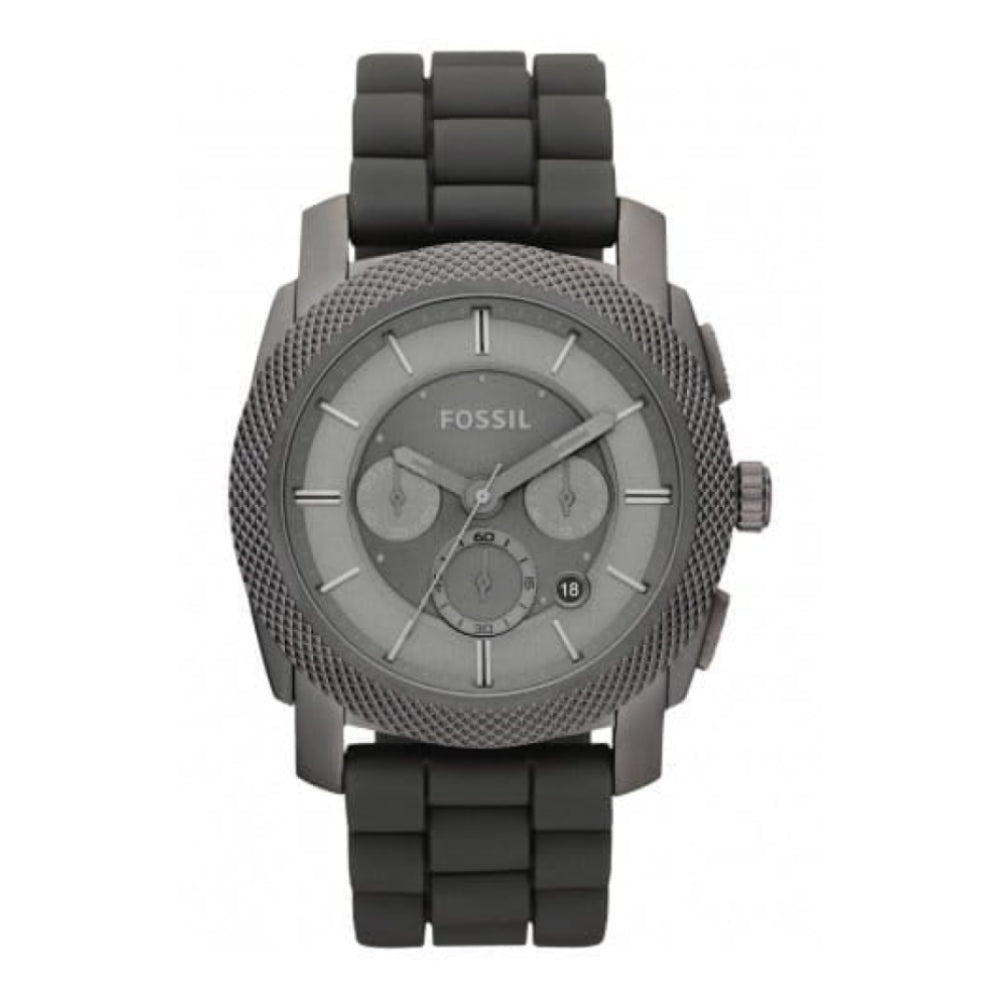 Gents Machine Grey Silicone Watch