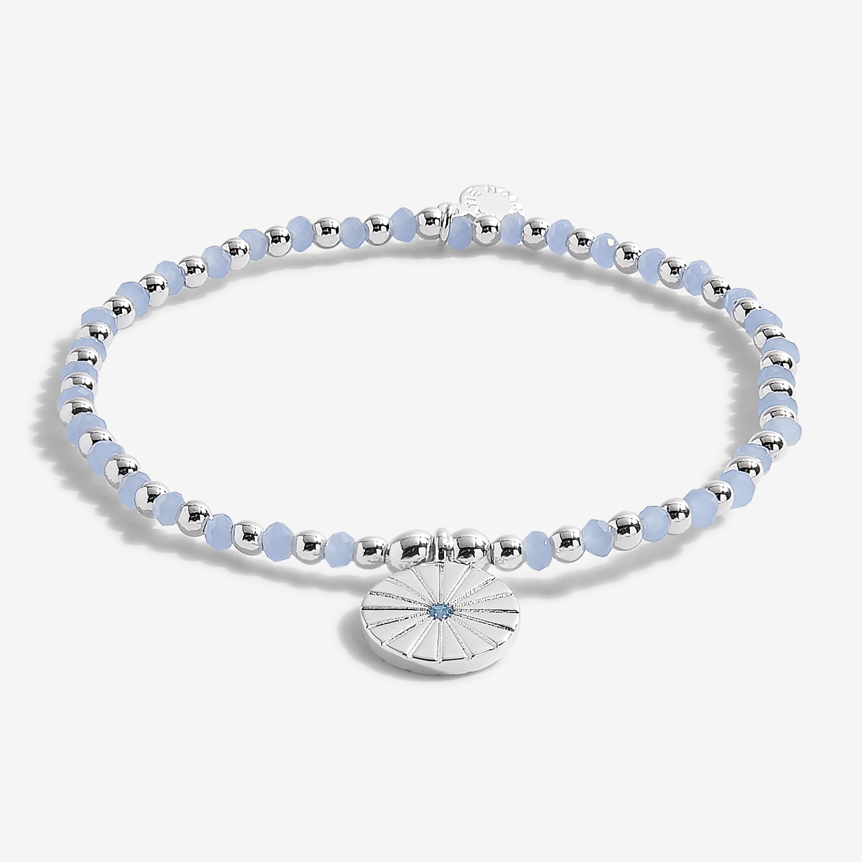 Colour Pop A Little | Happy Birthday | Silver | Bracelet | 17.5cm Stretch