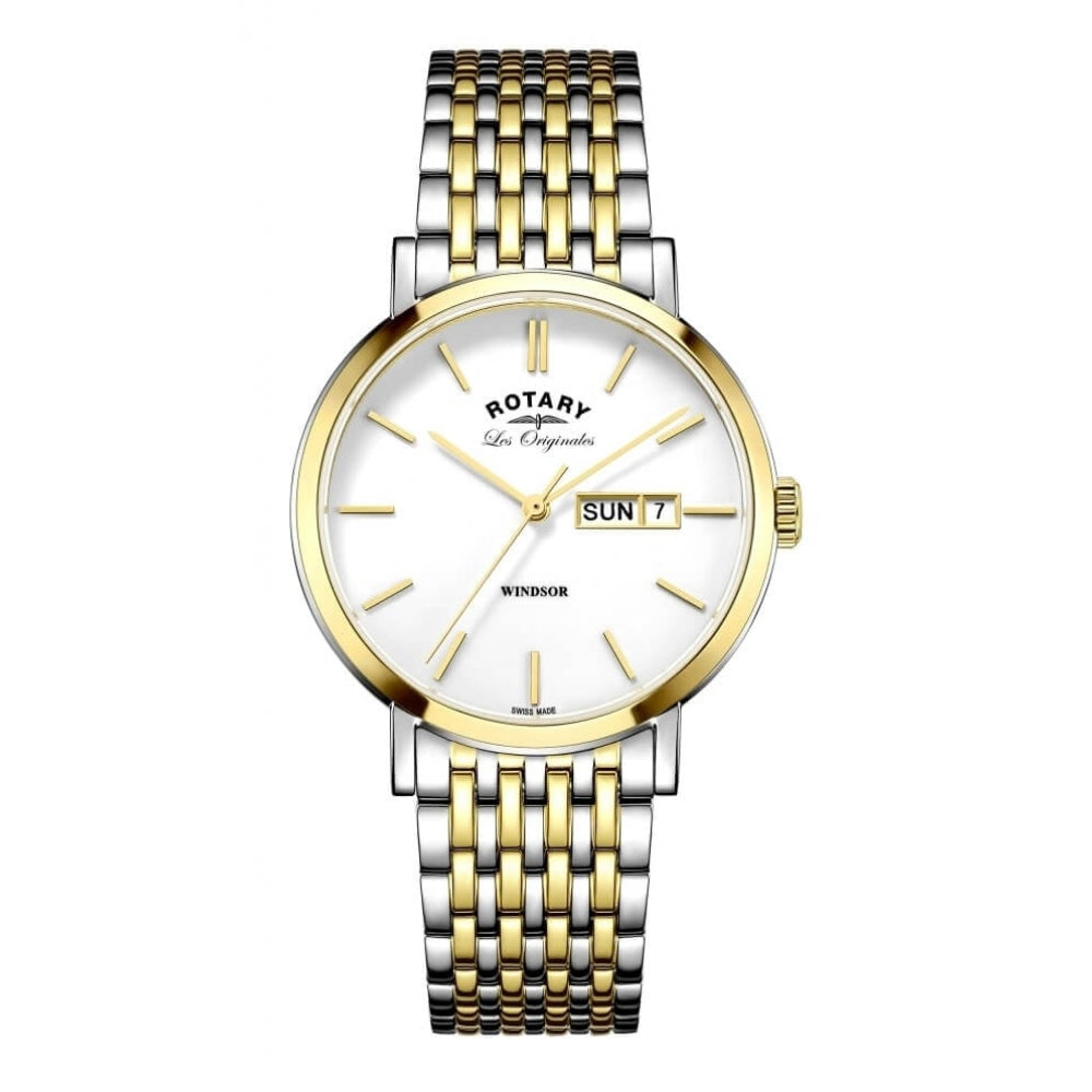 Gold Plated Day Date Gents Wristwatch