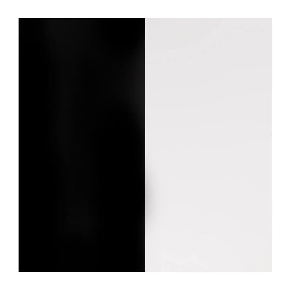 Black & White Vinyl Ring Leather Insert