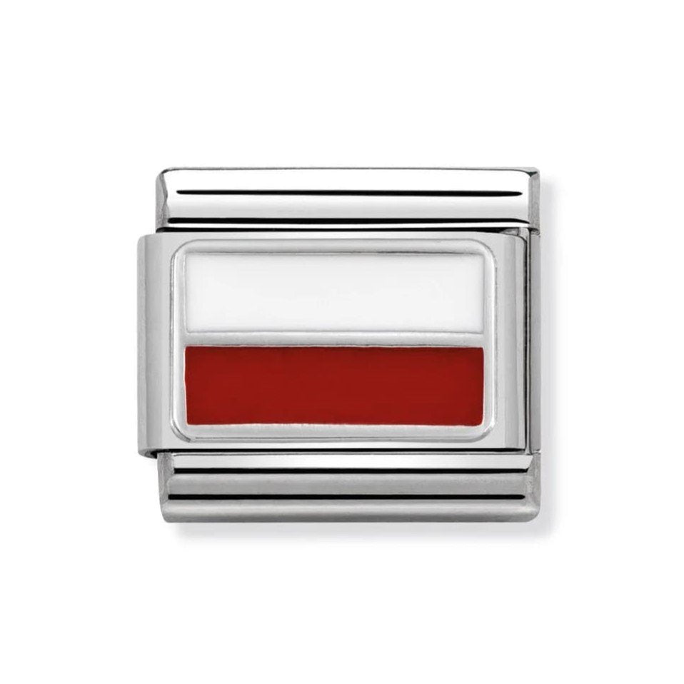 Composable Classic Poland Link In Enamel & 925 Silver