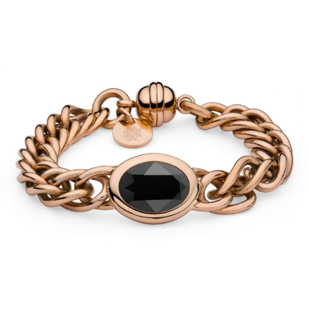 Bracelet ''Tivola'' Big (Rg/P) Jet
