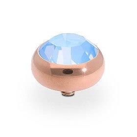 SESTO (RG/P) 10mm Light Sapphire Opal Ring Top