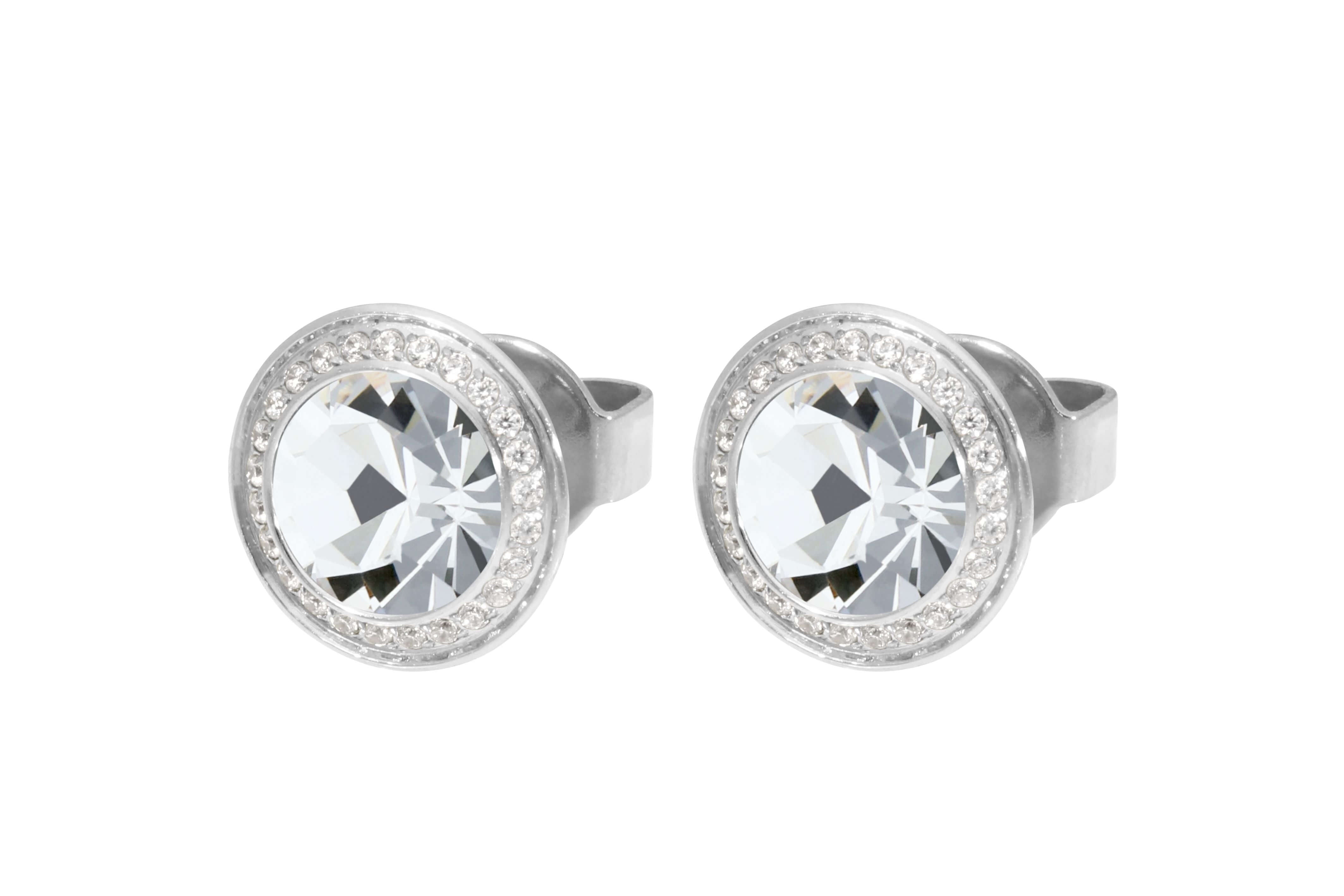 TONDO Deluxe (S/P) 9mm Crystal Stud