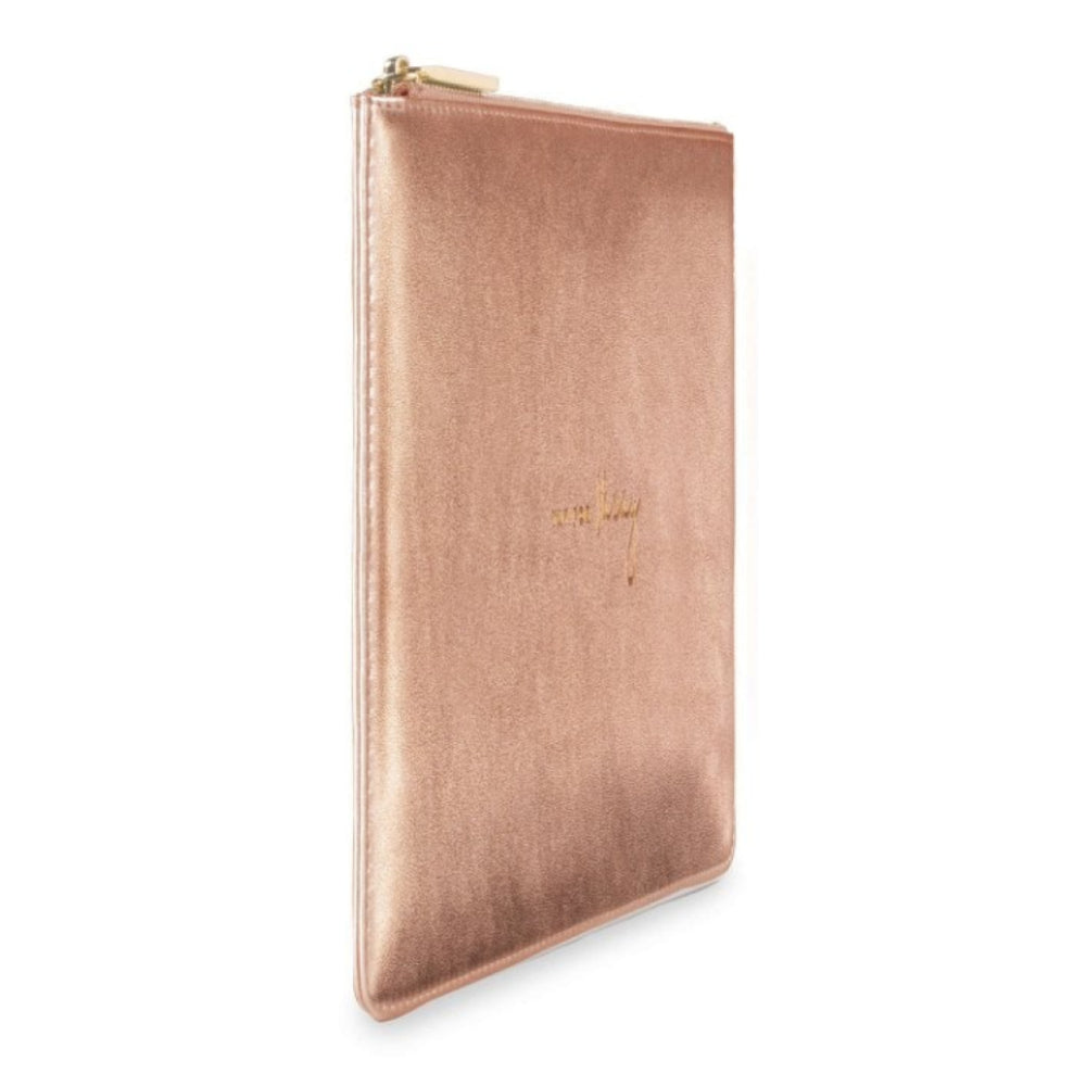 Perfect Pouch - Yay For Vacay - Bronze -16x24cm