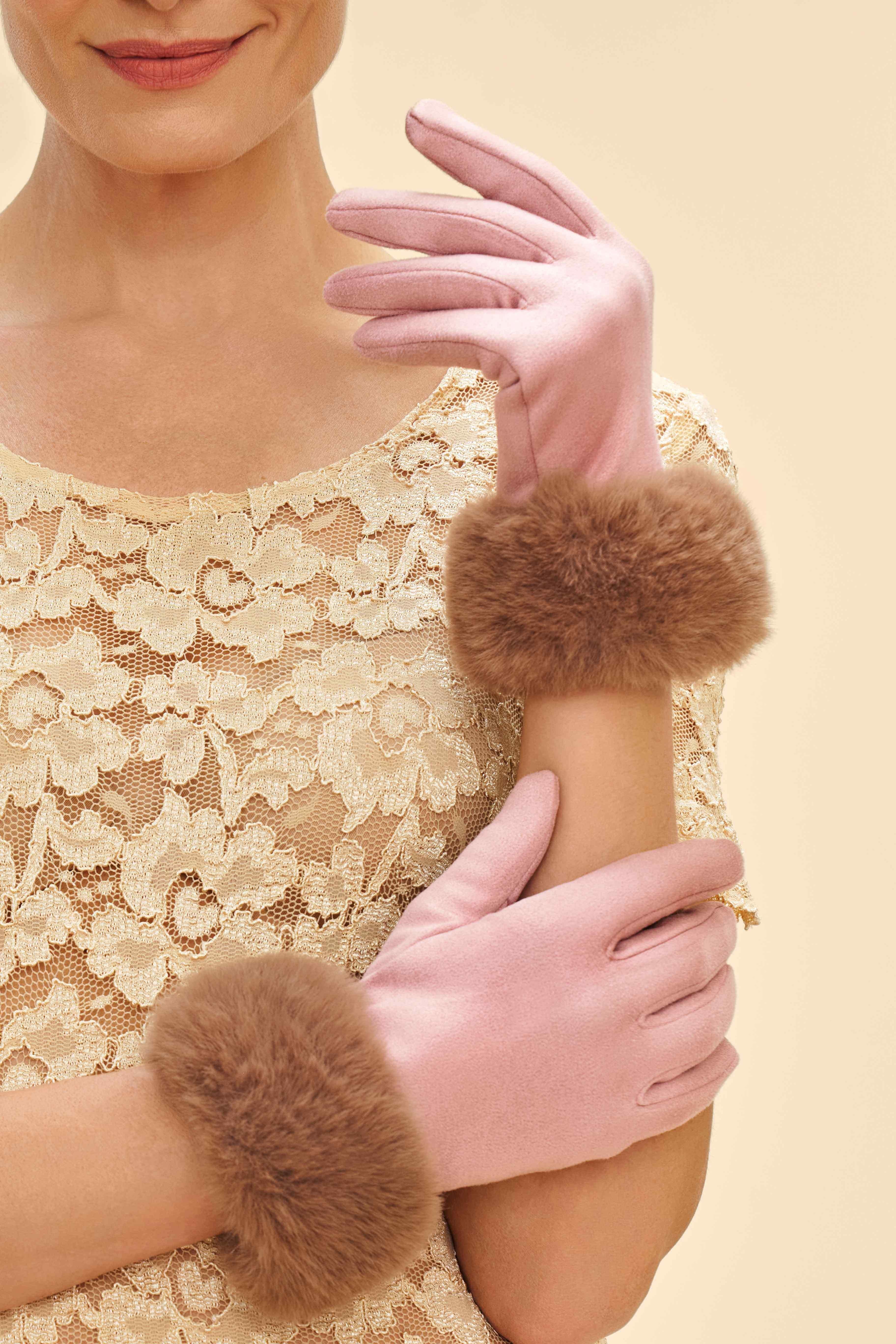 Bettina Gloves - Petal & Teddy