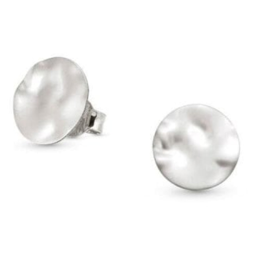 LUNA Earrings In 925 Silver Small Stud