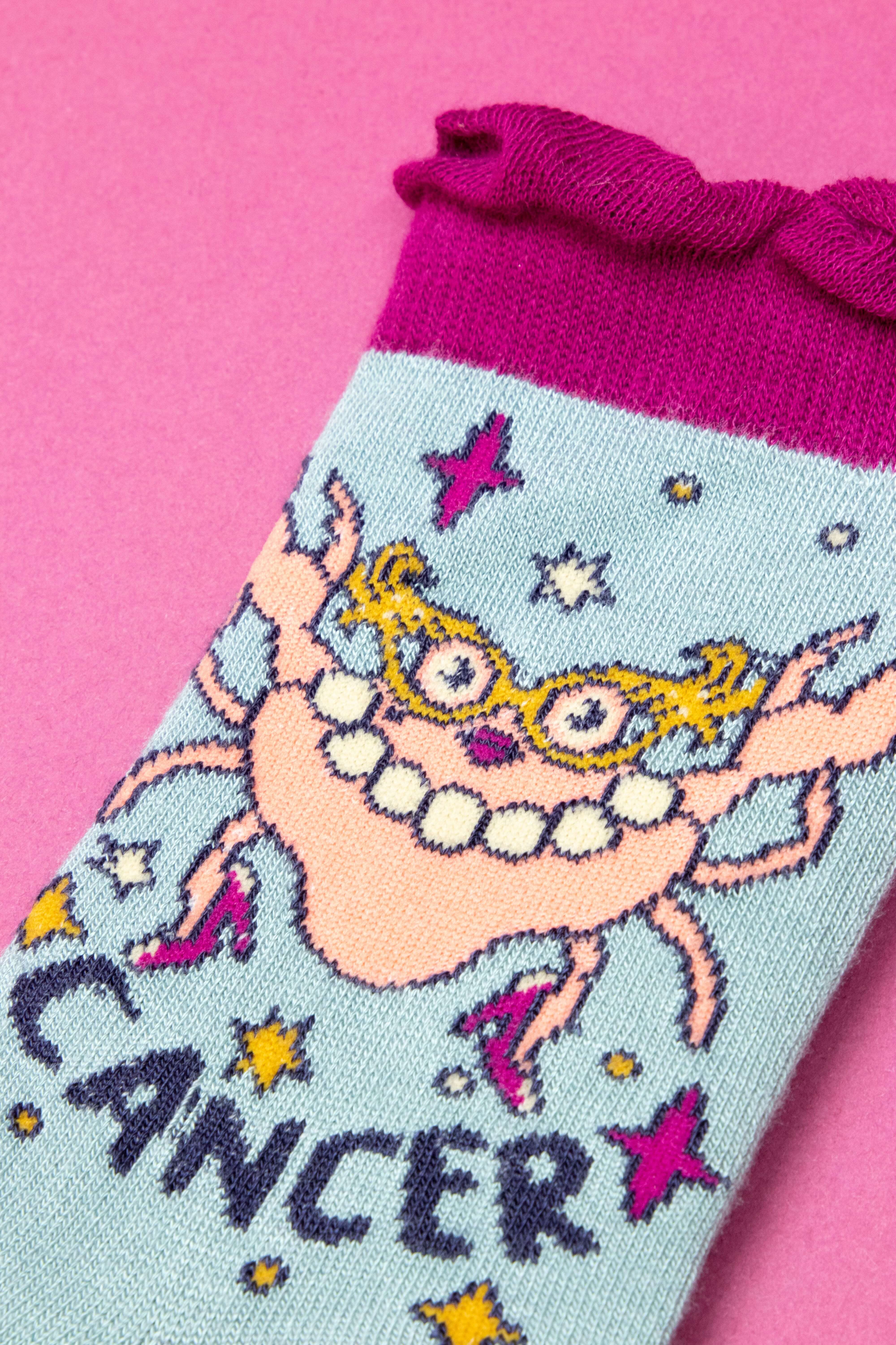 Zodiac Ankle Socks Cancer(21st June - 22th July)